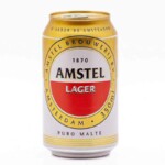 Cerveja Puro Malte Amstel 350ml Lager Gelada