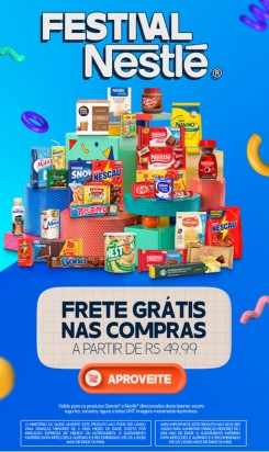 <strong>Nestlé Frete Grátis</strong>