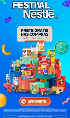 <strong>Nestlé Frete Grátis - Julho/2026</strong>