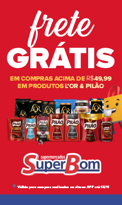 <strong>PILÃO E L'OR - FRETE GRÁTIS ACIMA DE R$49,99</strong>