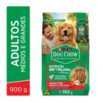 Racao P/caes Dog Chow 900g Ad.med.grande