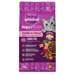 Alim.p/gatos Whiskas 900g Ad.salm./linhac