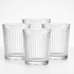 Jogo 4 Copos Vidro Home Land 360ml Transparente