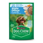 Papinha P/caes Dog Chow 85g Filh.fgo.leite
