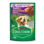 Papinha P/caes Dog Chow 85g Ad.triplopr.slm