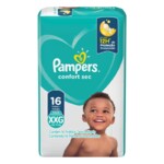 Fralda Desc. Pampers Confort Sec 16un Xxg