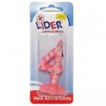 Vela Lider 1un Rosa N-4