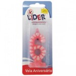 Vela Lider 1un Rosa N-6