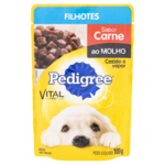 Racao Pedigree 100g Filhote Carne