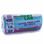 Saco de Lixo Fort Lar 50l C/20un