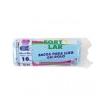 Saco de Lixo Fort Lar 50l Uso Facil C/40