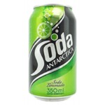 Refrigerante Antarctica Soda 350ml Lata Limonada