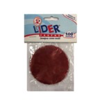 Fundo P/forminha Lider 100un Vermelha N-7