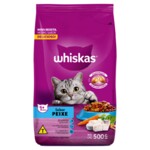 Racao Whiskas 500g Peixe Delicrocs