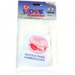 Saco P/hamburguer Lider 50un 19x13cm