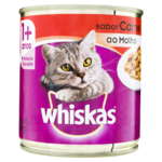Enlatado P/gatos Whiskas 290g Carne Ao Molho
