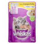 Racao Whiskas 85g Frango Jr.