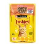 Racao P/gatos Friskies 85g Salmao Ao Molho