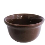Cumbuca de Porcelana Oxford 300ml Marrom