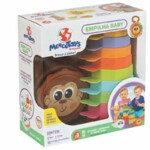 Brinq.empilha Baby Mercotoys Un Macaco