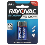 Pilha Rayovac Alcalina 2un Pequena Aa