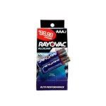 Pilha Rayovac Alcalina 32cm Aaa2 Tubos