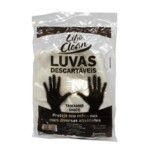 Luva Descartavel Lifeclean 100un Plastica