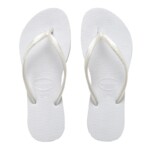 Sandalia Slim Havaianas Branco 37/38