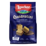 Biscoito Loacker Quadratini 125g Chocolate