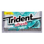 Chiclete Trident 8g Herbal Xfresh
