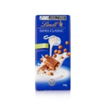 Chocolate Classic Lindt 100g Milk Hazelnuts