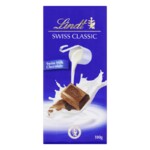 Chocolate Classic Lindt 100g Swiss Milk