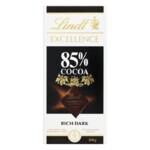 Chocolate Excellence Lindt 100g 85% Cocoa