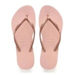 Sandalia Fem.slim Havaianas Rosa Bal.33/34