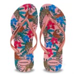 Sandalia Fem.slim Havaianas Rosa Bal.37/38