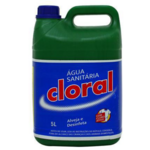 Agua Sanitaria Cloral 5l