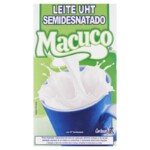 Leite Uht Macuco 1l Semidesnatado