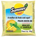 Polpa de Frutas Summer 100g Abacaxi C/horte