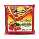 Polpa de Frutas Summer 100g Frutas Vermelha