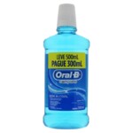 Antissep.bucal Oral-b 500mlpg 300ml Menta