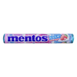 Bala Mastigavel Mentos Stick 37,5g Yogurt Morango