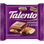 Chocolate Garoto Talento 25g Amendoas/passas