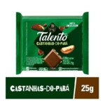 Chocolate Garoto Talento 25g Castanha do Par