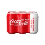 Refrigerante Coca Cola 350ml 6pack