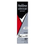Desod.aerossol Clinic.rexona 150ml Clinical Sport