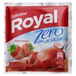 Gelatina Royal 12g Morango Zero