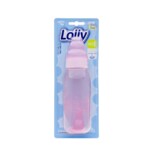 Mamadeira Clean Color Lolly 220ml Rosa