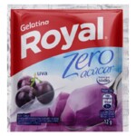 Gelatina Royal 12g Uva Zero