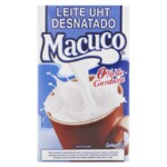 Leite Uht Macuco 1l Desnatado