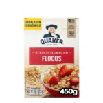 Aveia em Graos Quaker 450g Flocos Regular.